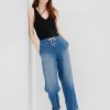 Medelhöga lätta Pull-On jeans Medelhöga lätta Pull-On jeans