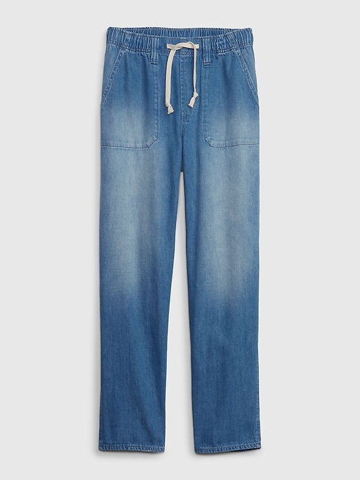 Medelhöga lätta Pull-On jeans Medelhöga lätta Pull-On jeans
