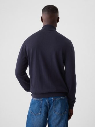Merino tröja med turtleneck