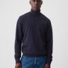 Merino tröja med turtleneck