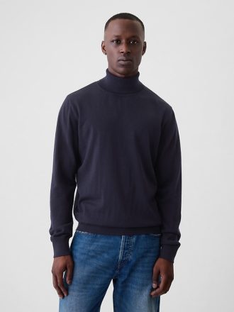 Merino tröja med turtleneck