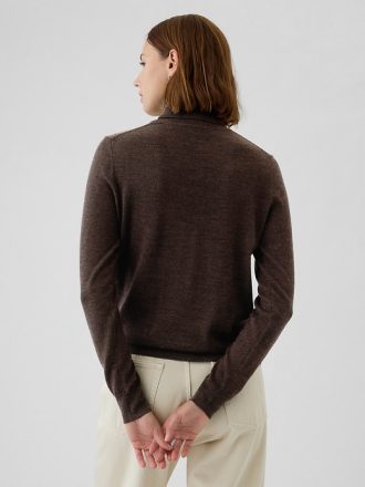 Merino tröja med turtleneck