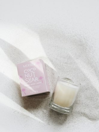 Mersea Coconut Socker Boxed Votive Candle