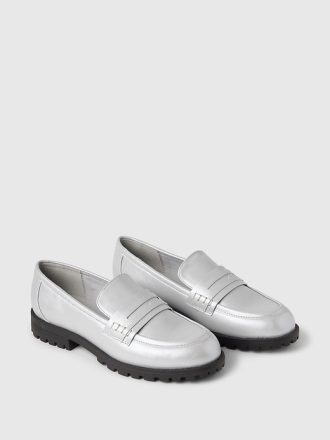Metalliska Loafers för barn
