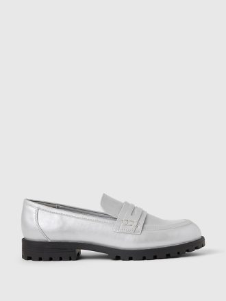 Metalliska Loafers för barn