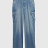 Mid Rise 90-tal Loose Cargo Jeans Mid Rise 90-tal Loose Cargo Jeans