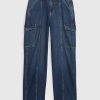 Mid Rise 90-tal Loose Cargo Jeans Mid Rise 90-tal Loose Cargo Jeans