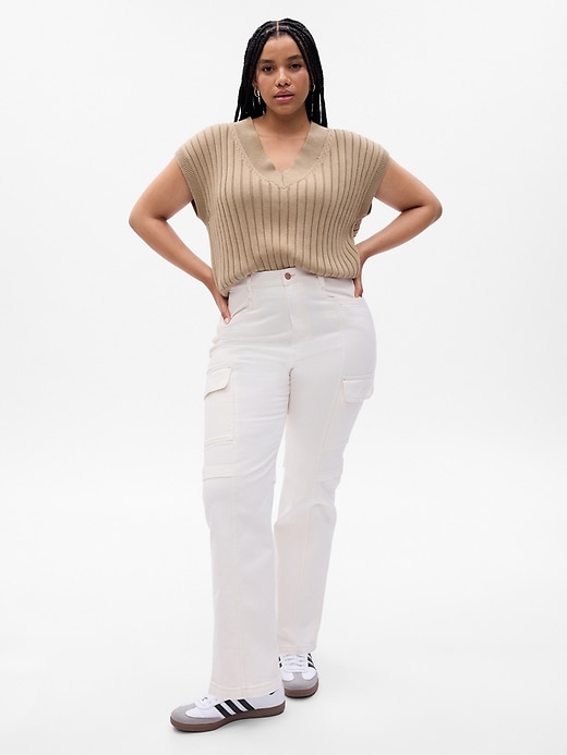 Mid Rise 90-tal Loose Cargo Jeans Mid Rise 90-tal Loose Cargo Jeans