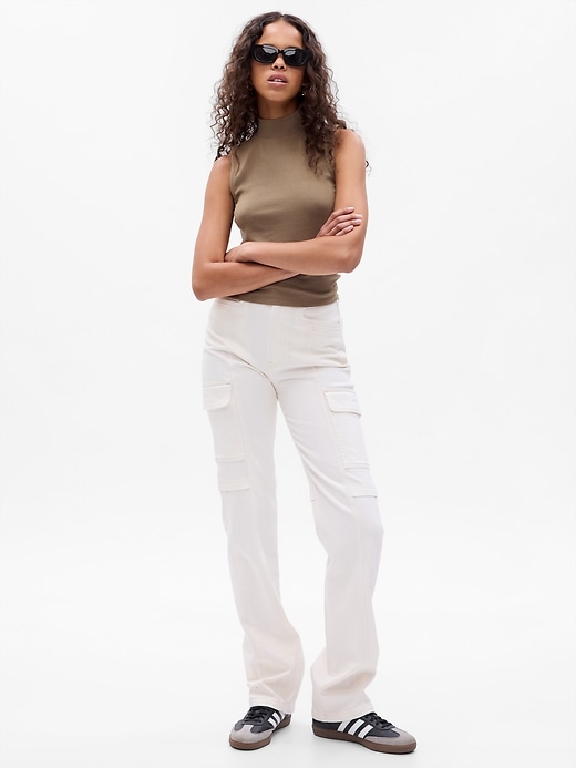 Mid Rise 90-tal Loose Cargo Jeans Mid Rise 90-tal Loose Cargo Jeans