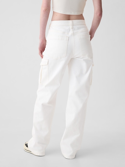 Mid Rise 90-tal Loose Cargo Jeans Mid Rise 90-tal Loose Cargo Jeans