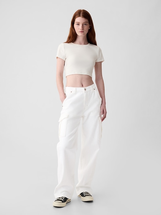 Mid Rise 90-tal Loose Cargo Jeans Mid Rise 90-tal Loose Cargo Jeans