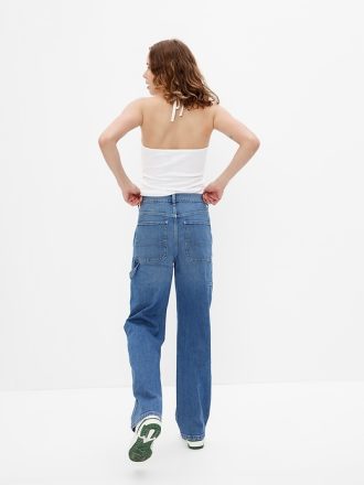 Mid Rise 90-tals Loose Carpenter-jeans