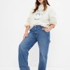 Mid Rise 90-tals Loose Carpenter-jeans Mid Rise 90-tals Loose Carpenter-jeans
