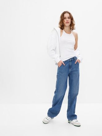 Mid Rise 90-tals Loose Carpenter-jeans
