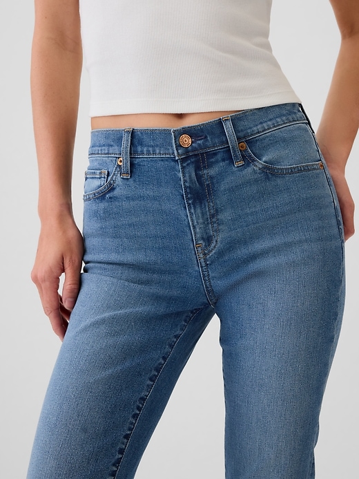 Mid Rise Baby Boot Jeans Mid Rise Baby Boot Jeans