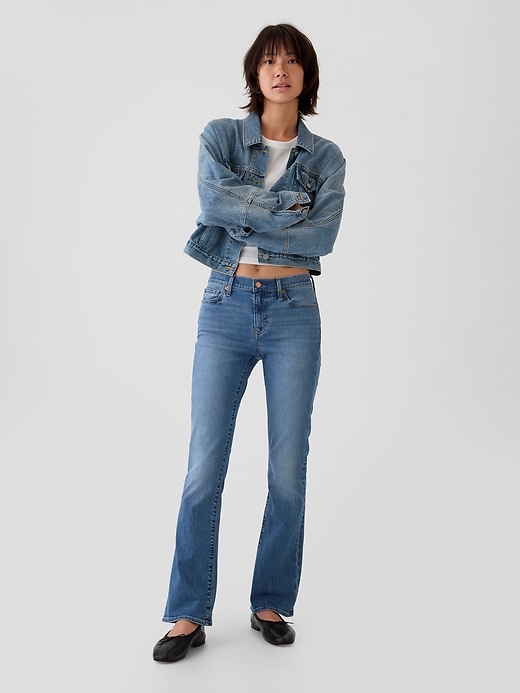 Mid Rise Baby Boot Jeans Mid Rise Baby Boot Jeans