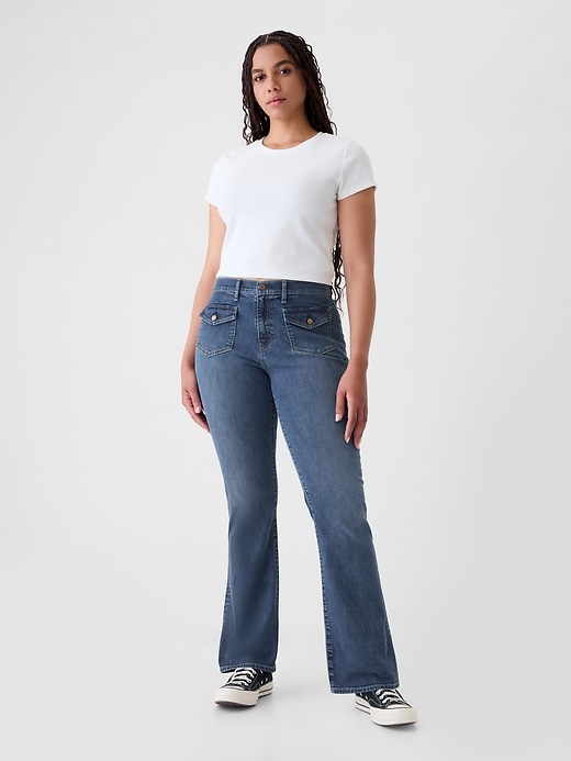 Mid Rise Baby Boot Jeans Mid Rise Baby Boot Jeans