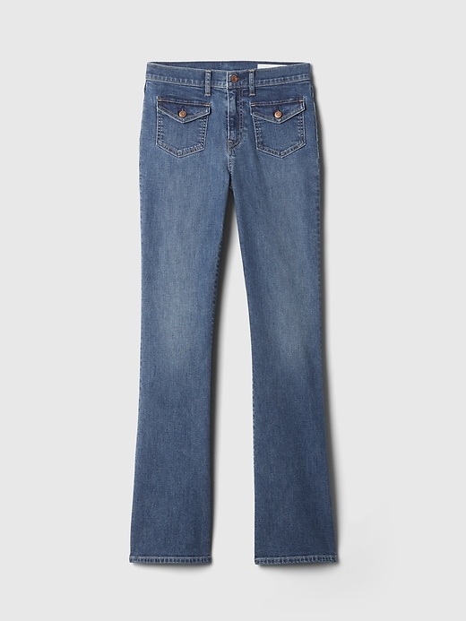 Mid Rise Baby Boot Jeans Mid Rise Baby Boot Jeans