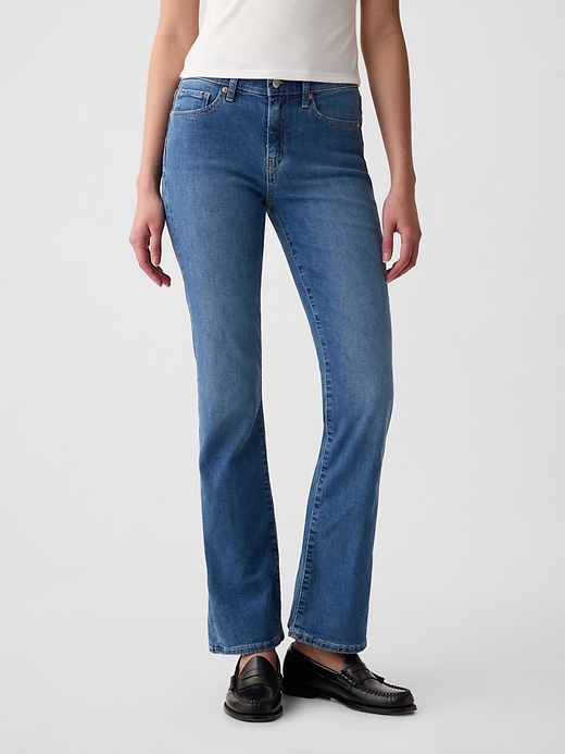 Mid Rise Baby Boot Jeans Mid Rise Baby Boot Jeans