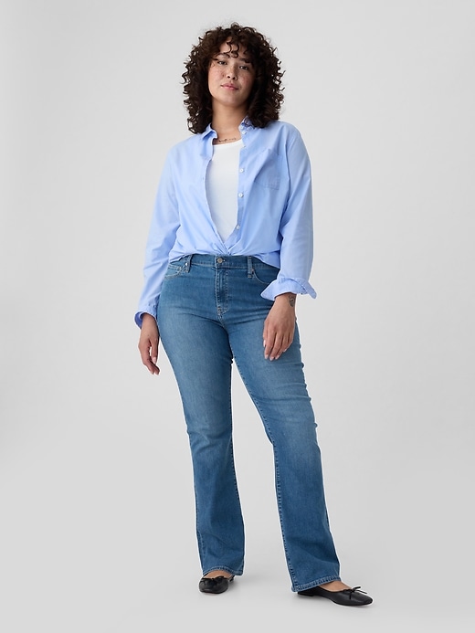 Mid Rise Baby Boot Jeans Mid Rise Baby Boot Jeans