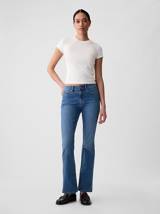 Mid Rise Baby Boot Jeans Mid Rise Baby Boot Jeans