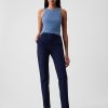 Mid Rise BiStretch Slim Pants