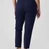 Mid Rise BiStretch Slim Pants