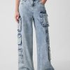 Mid Rise Cargo Baggy Jeans Mid Rise Cargo Baggy Jeans