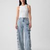 Mid Rise Cargo Baggy Jeans Mid Rise Cargo Baggy Jeans