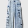 Mid Rise Cargo Baggy Jeans Mid Rise Cargo Baggy Jeans