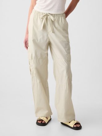Mid Rise Cargo Fallskärmsbyxor