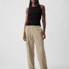 Mid Rise Cargo Pants