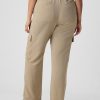 Mid Rise Cargo Pants
