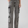 Mid Rise Double Cargo 90-tals lösa jeans Mid Rise Double Cargo 90-tals lösa jeans