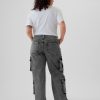 Mid Rise Double Cargo 90-tals lösa jeans Mid Rise Double Cargo 90-tals lösa jeans