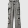 Mid Rise Double Cargo 90-tals lösa jeans Mid Rise Double Cargo 90-tals lösa jeans