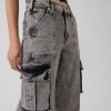 Mid Rise Double Cargo 90-tals lösa jeans Mid Rise Double Cargo 90-tals lösa jeans