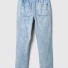 Mid Rise Easy Denim Utility Jeans