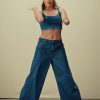Mid Rise Extra Baggy Jeans
