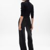 Mid Rise Loose Corduroy Byxor
