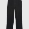 Mid Rise Loose Corduroy Byxor