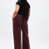 Mid Rise Loose Corduroy Byxor