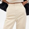 Mid Rise Loose Corduroy Byxor