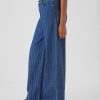 Mid Rise Pinstripe Baggy Jeans Mid Rise Pinstripe Baggy Jeans