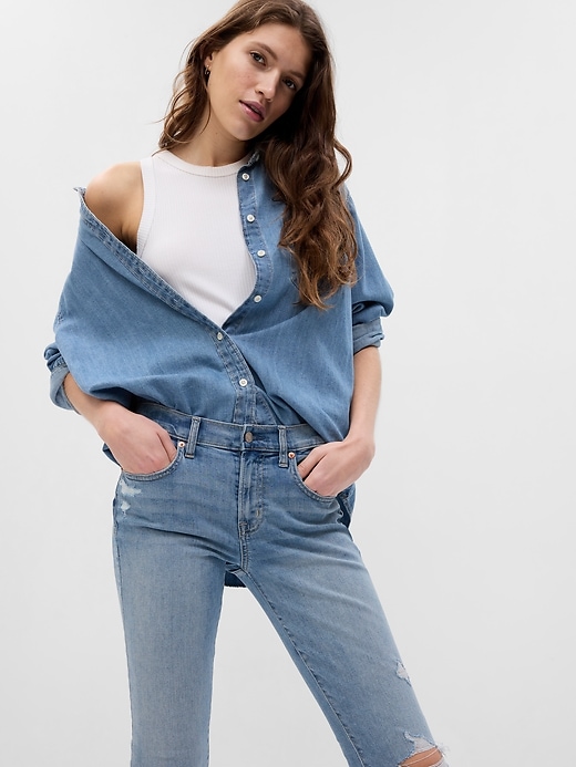Mid Rise True Skinny Jeans Mid Rise True Skinny Jeans
