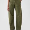 Mid Rise Twill Barrel Byxor Mid Rise Twill Barrel Byxor