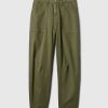 Mid Rise Twill Barrel Byxor Mid Rise Twill Barrel Byxor
