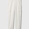 Mid Rise Twill Cargo Pants Mid Rise Twill Cargo Pants