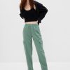 Mid Rise Twill Cargo Pants Mid Rise Twill Cargo Pants