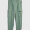 Mid Rise Twill Cargo Pants Mid Rise Twill Cargo Pants